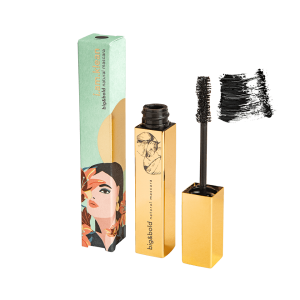 mascara big&bold open met swoosh en verpakking Golden Hour (websize transparante achtergrond)